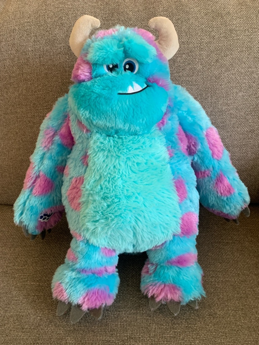 18” SULLY Build-A-Bear Disney Monsters Inc Pixar Plush Stuffed Animal